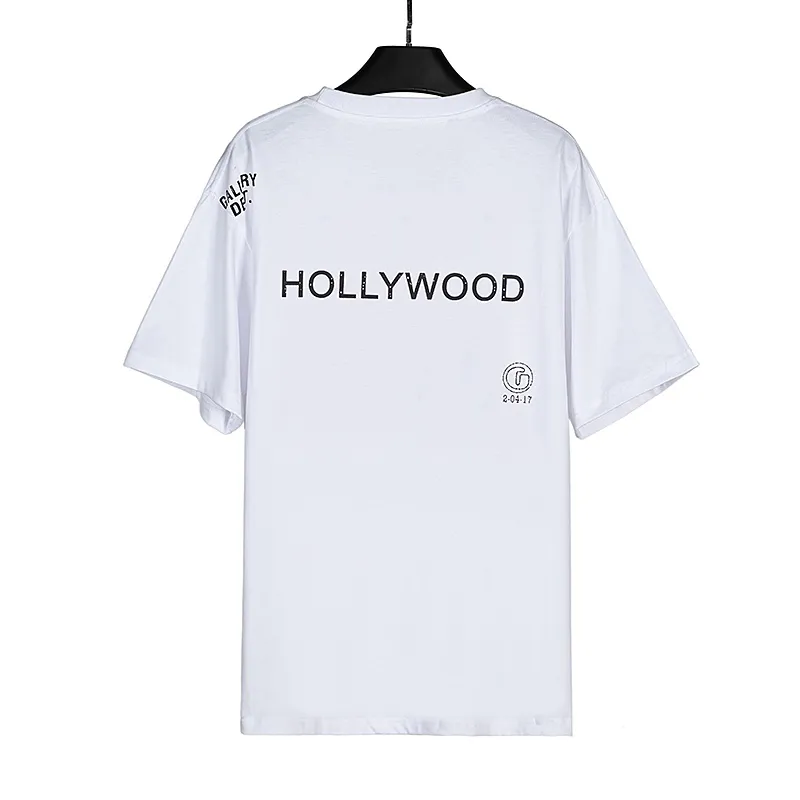 GALLERY. DEPT new short-sleeved T-shirt Style number: D2287P106 Color: Black White Size: S M L XL